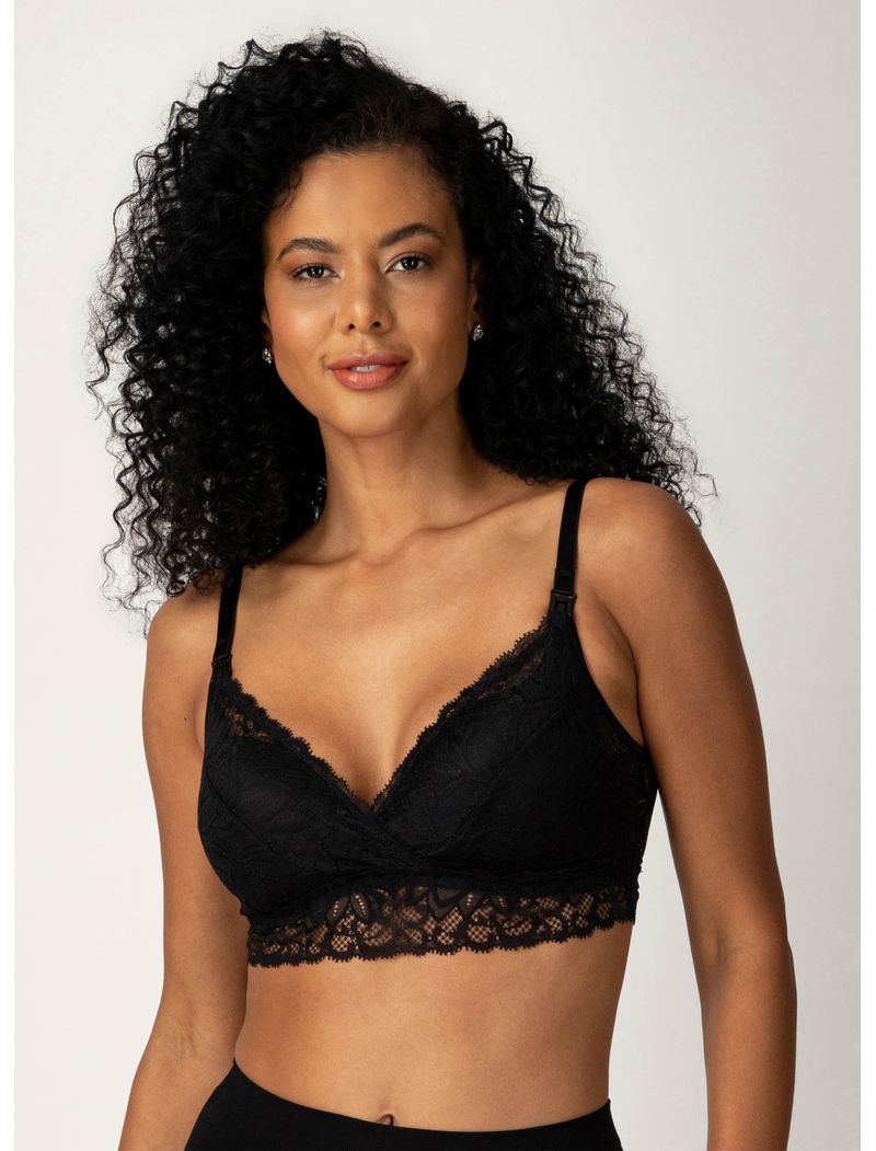 Sosten Bralette de Lactancia en Encaje Confortable