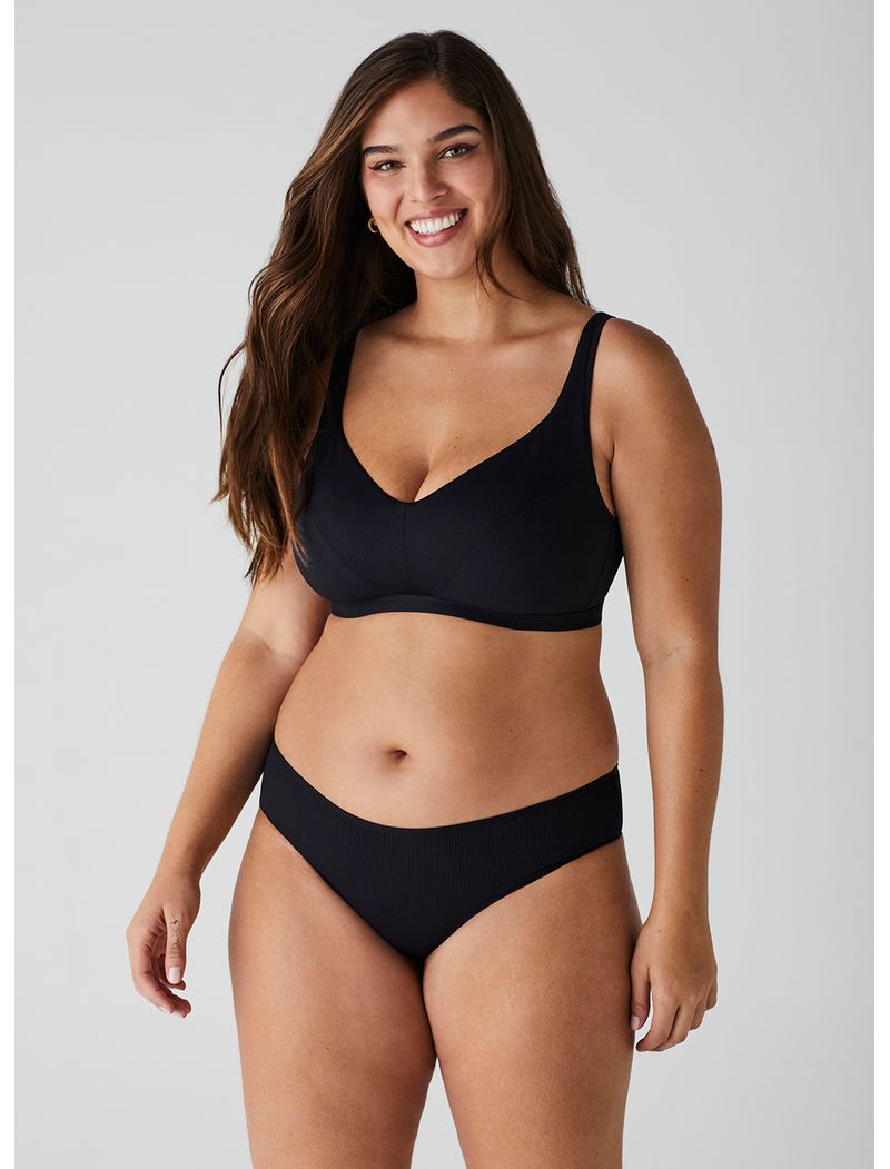 Calzón Bikini acanalado y sin Costura Sport Deluxe Tailored