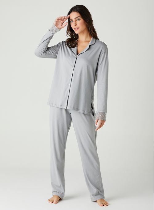 Pantalones de Pijama de Algodón 20703