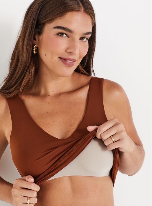 Polera sin Mangas Topsu® Escote en V 21712