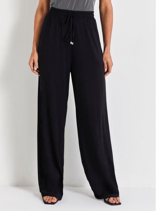 Pantalón Palazzo con Bolsillos 20589