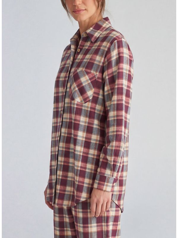 Camisa de Pijama con Botones 21736