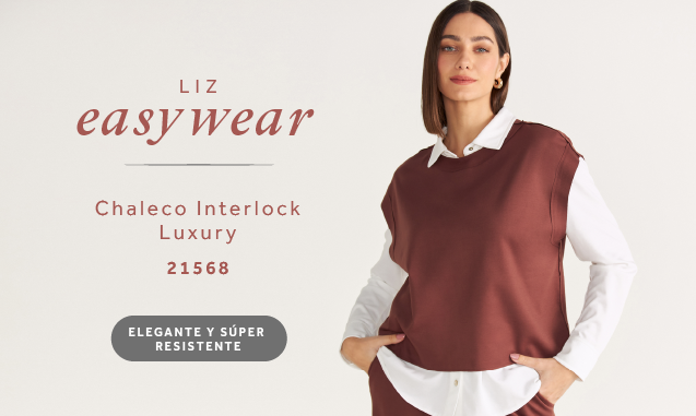 Chaleco Interlock Luxury 21568