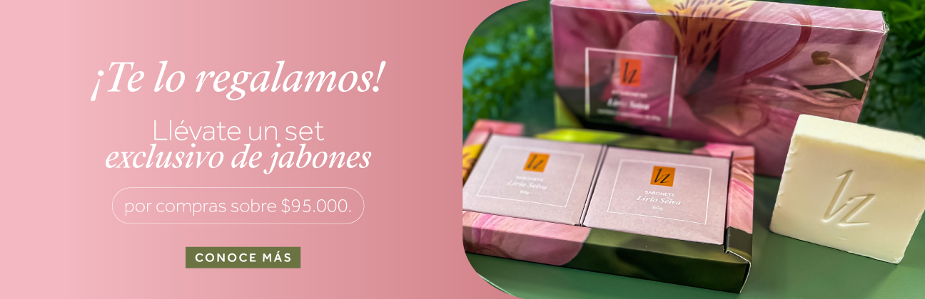 Llévate un set exclusivo de jabones